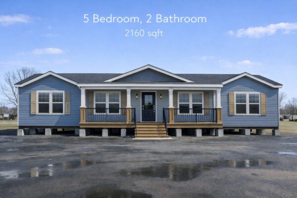 2,160 Sq. Ft. • 5-Bedroom • 2-Bathroom